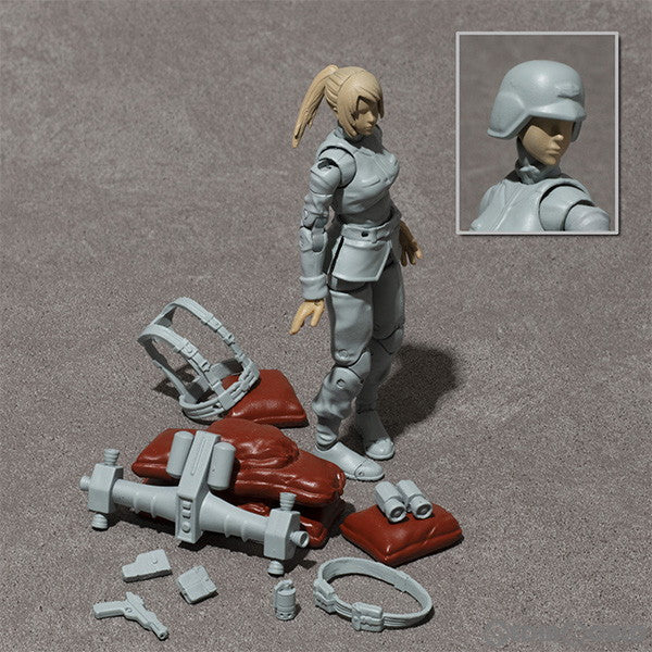 【新品即納】[FIG] G.M.G.PROFESSIONAL 地球連邦軍一般兵士03 機動戦士ガンダム 1/18 単色完成品 可動フィギュア メガハウス(20231227)