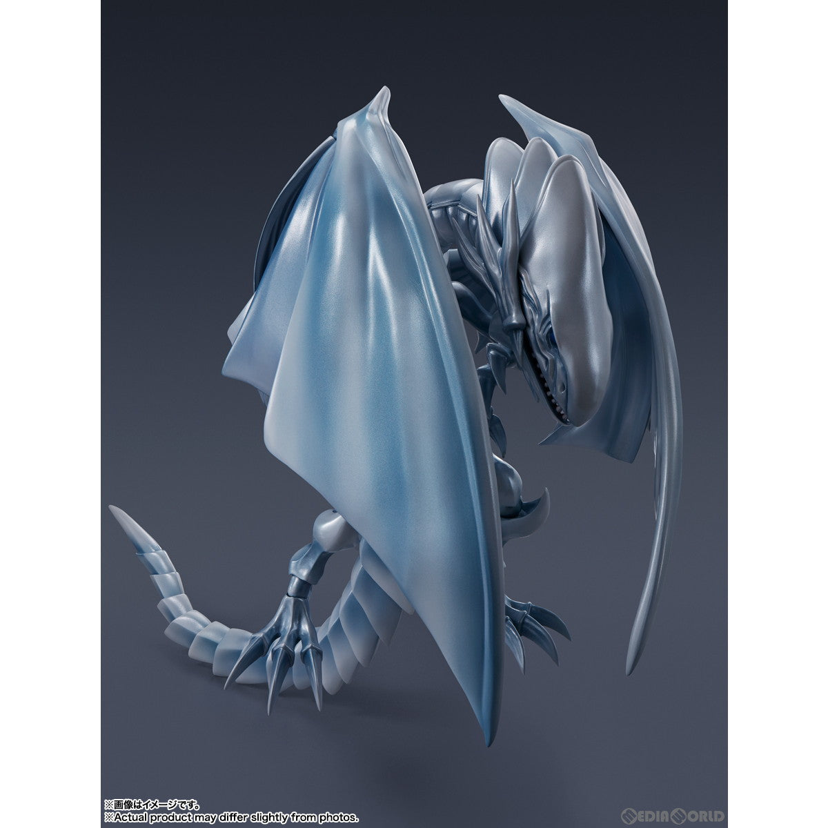 【新品即納】[FIG] S.H.MonsterArts(モンスターアーツ) 青眼の白龍(ブルーアイズ・ホワイト・ドラゴン) 遊☆戯☆王デュエルモンスターズ 完成品 可動フィギュア バンダイスピリッツ(20231229)