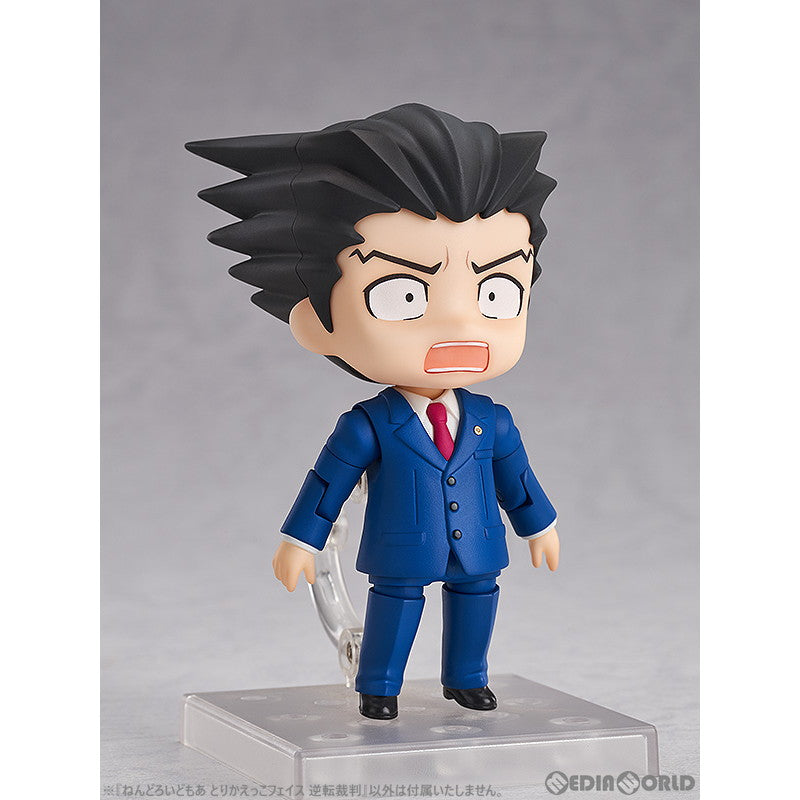 【新品即納】[BOX][FIG] ねんどろいどもあ とりかえっこフェイス 逆転裁判 フィギュア用アクセサリ(6個) グッドスマイルカンパニー(20231201)