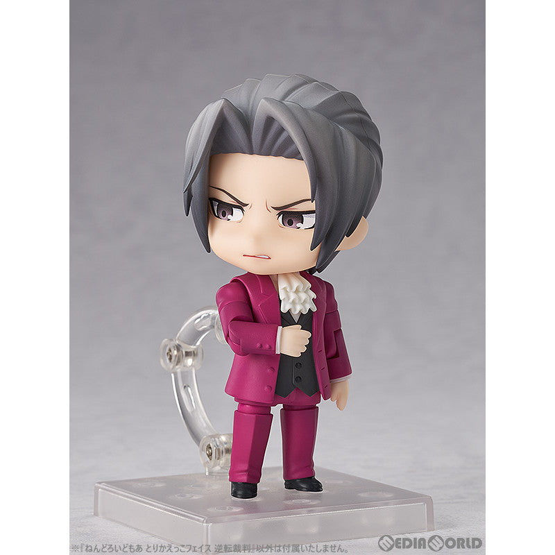 【新品即納】[BOX][FIG] ねんどろいどもあ とりかえっこフェイス 逆転裁判 フィギュア用アクセサリ(6個) グッドスマイルカンパニー(20231201)