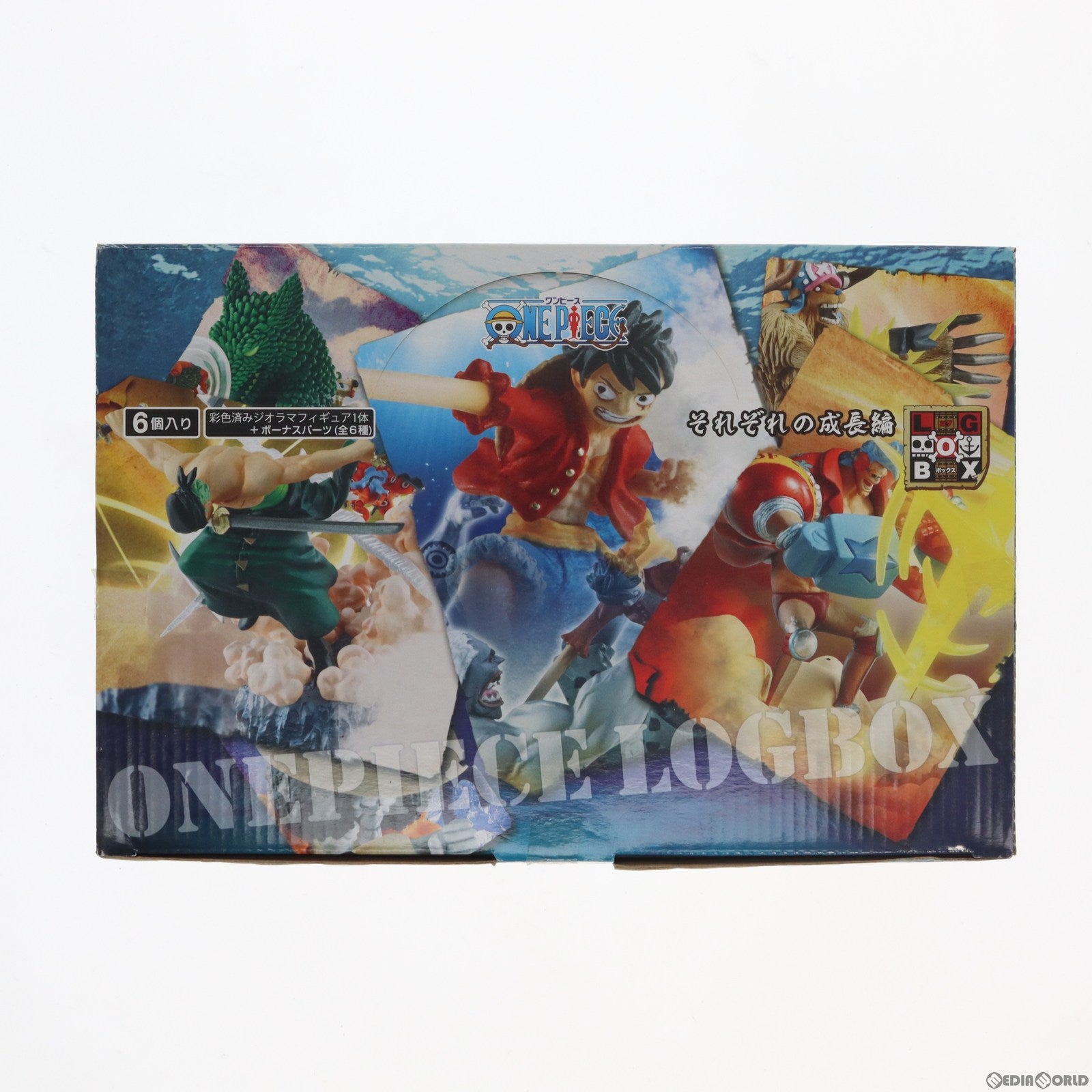 【中古即納】[FIG] (BOX) ワンピース LOG BOX それぞれの成長編 ONE PIECE フィギュア(6個) メガハウス(20130629)