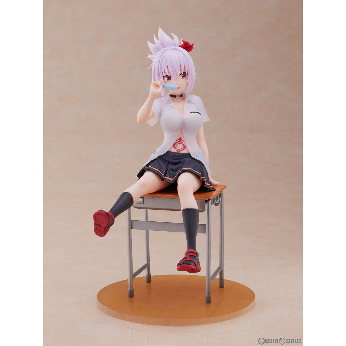 【新品即納】[FIG] 風巻祭里(かざまきまつり) あやかしトライアングル 1/7 完成品 フィギュア(AMU-FNX921) フリュー(20240906)