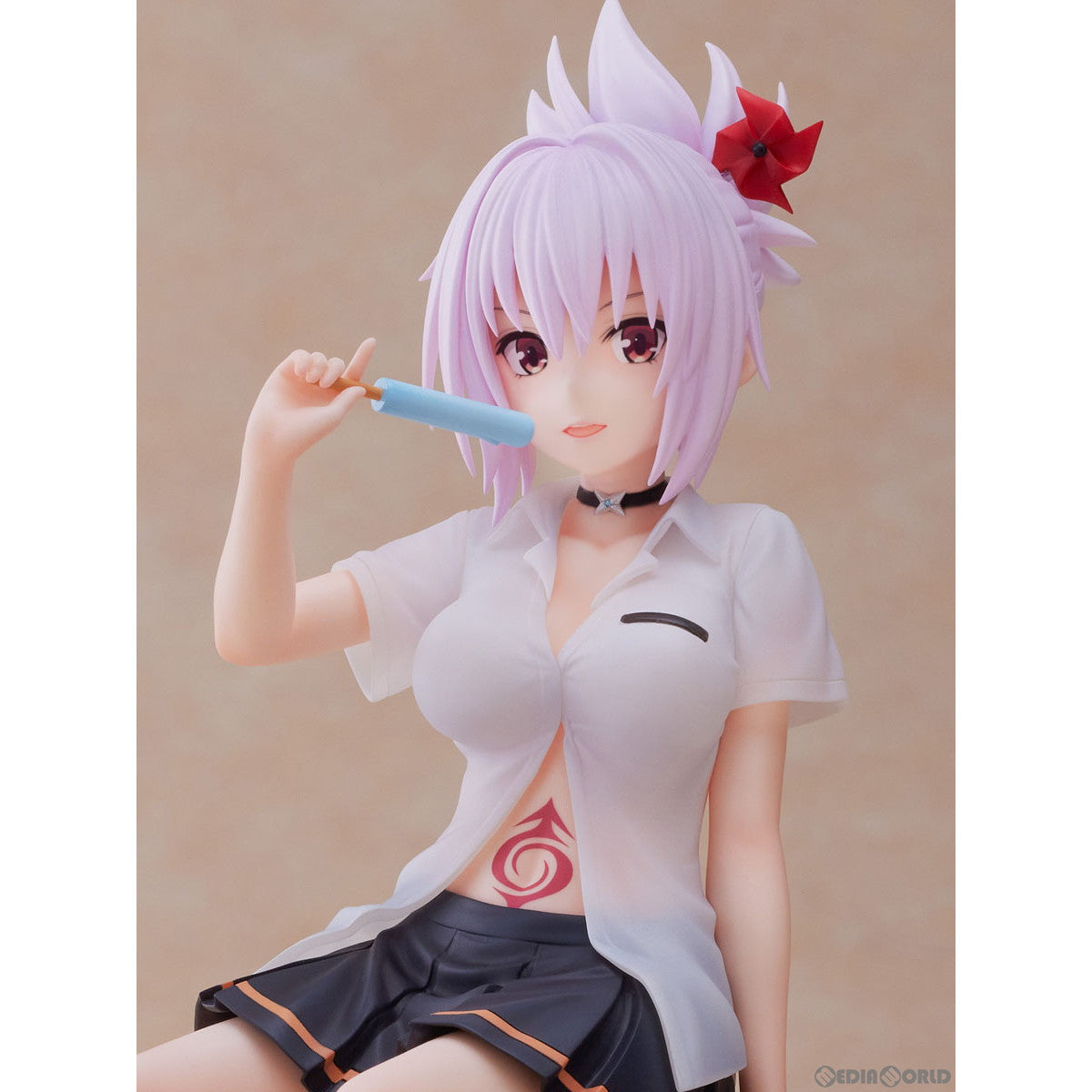 【新品即納】[FIG] 風巻祭里(かざまきまつり) あやかしトライアングル 1/7 完成品 フィギュア(AMU-FNX921) フリュー(20240906)