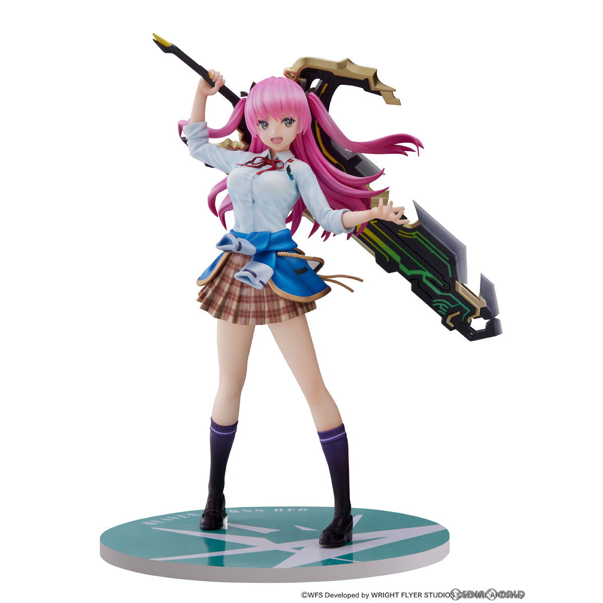【新品即納】[FIG] 逢川めぐみ(あいかわめぐみ) ヘブンバーンズレッド 1/7 完成品 フィギュア(AMU-FNX999) フリュー(20240518)
