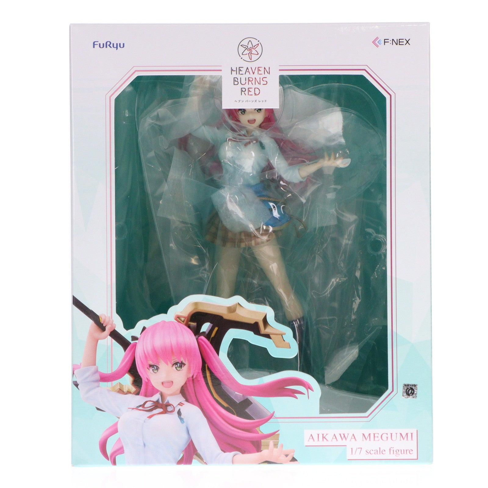 【新品即納】[FIG] 逢川めぐみ(あいかわめぐみ) ヘブンバーンズレッド 1/7 完成品 フィギュア(AMU-FNX999) フリュー(20240518)