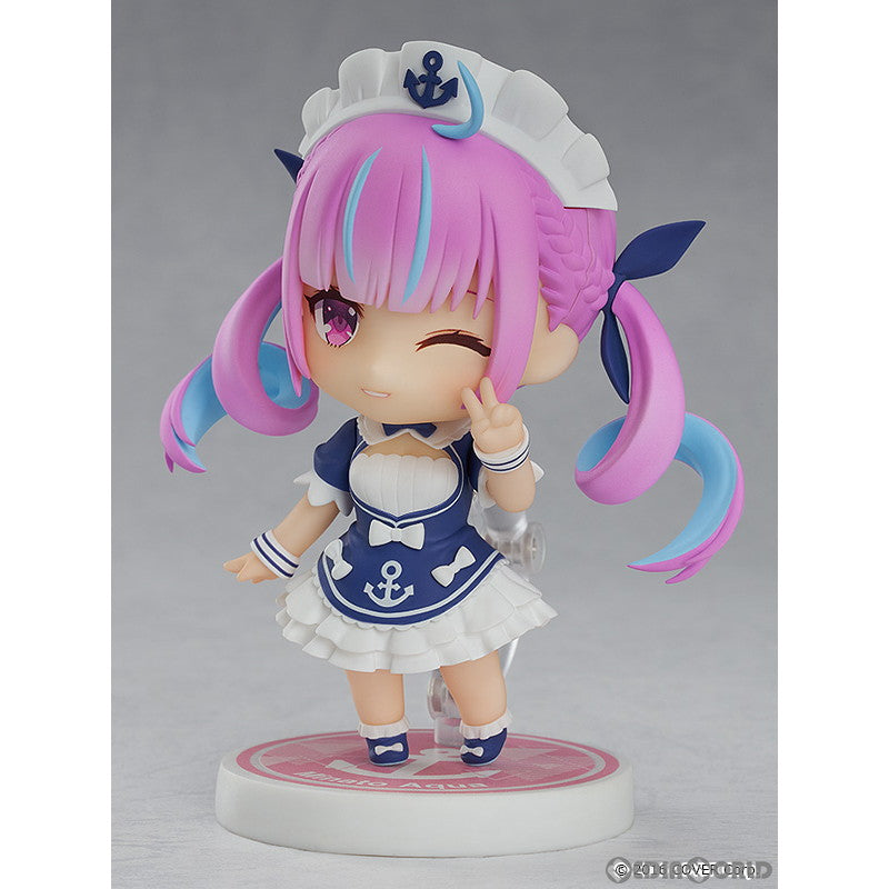 【新品即納】[FIG] (再販) ねんどろいど 1663 湊あくあ(みなとあくあ) ホロライブプロダクション 完成品 可動フィギュア グッドスマイルカンパニー(20240203)