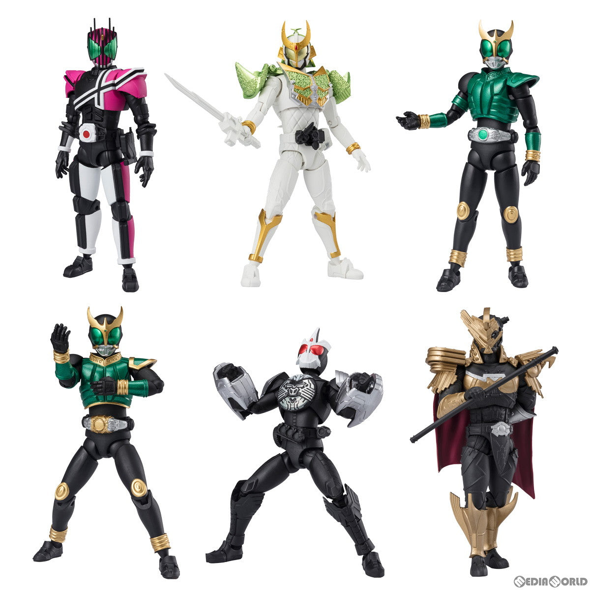 【新品即納】[BOX][FIG] (食玩) 掌動-XX(ダブルクロス) 仮面ライダー6 可動フィギュア(10個) バンダイ(20240108)