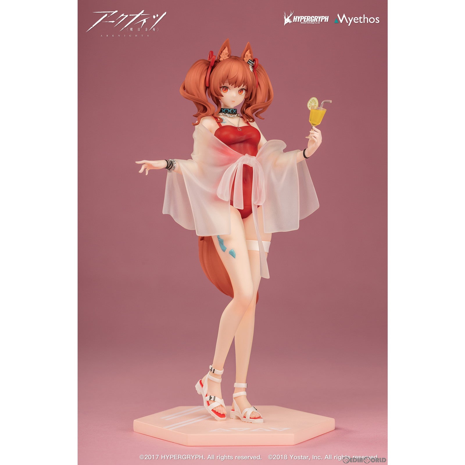 【新品即納】[FIG] アンジェリーナ Summer Time Ver. アークナイツ 1/10 完成品 フィギュア Myethos(ミートス) (20240516)