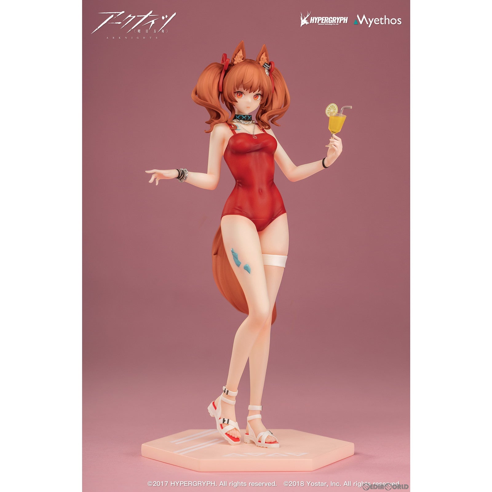 【新品即納】[FIG] アンジェリーナ Summer Time Ver. アークナイツ 1/10 完成品 フィギュア Myethos(ミートス) (20240516)