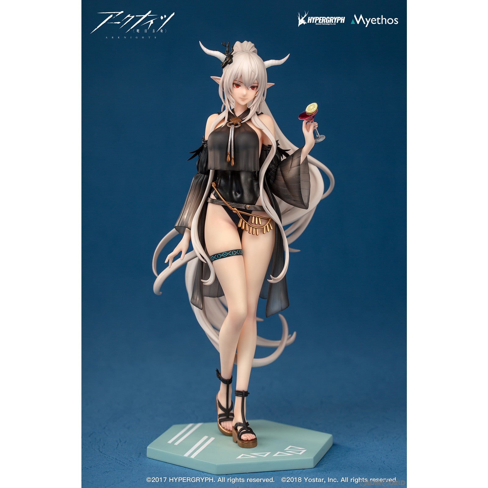 【新品即納】[FIG] シャイニング Summer Time Ver. アークナイツ 1/10 完成品 フィギュア Myethos(ミートス) (20240516)
