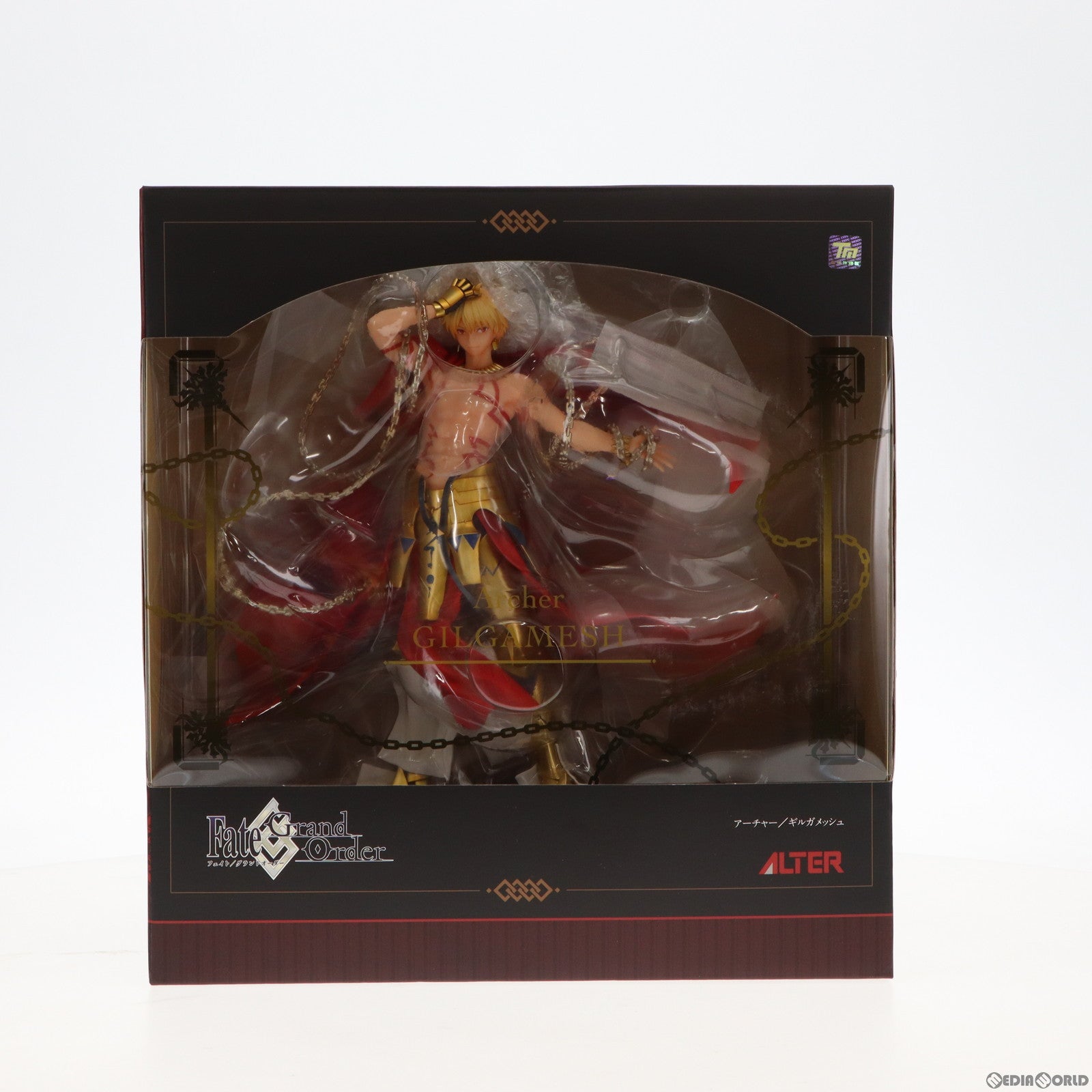 あみあみ&アニメイト限定 アーチャー/ギルガメッシュ Fate/Grand Order(フェイト/グランドオーダー) 1/8 完成品 フィギュア amie×ALTAiR(アミィ×アルタイル) 中古即納】[FIG]あみあみ&アニメイト限定 アーチャー