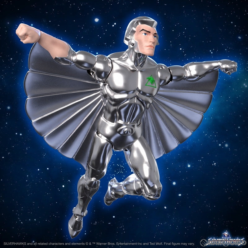 【新品即納】[FIG] クイックシルバー シルバーホークス アルティメイト 7インチ アクションフィギュア 1980's レトロトイ ver スーパー7(20240531)