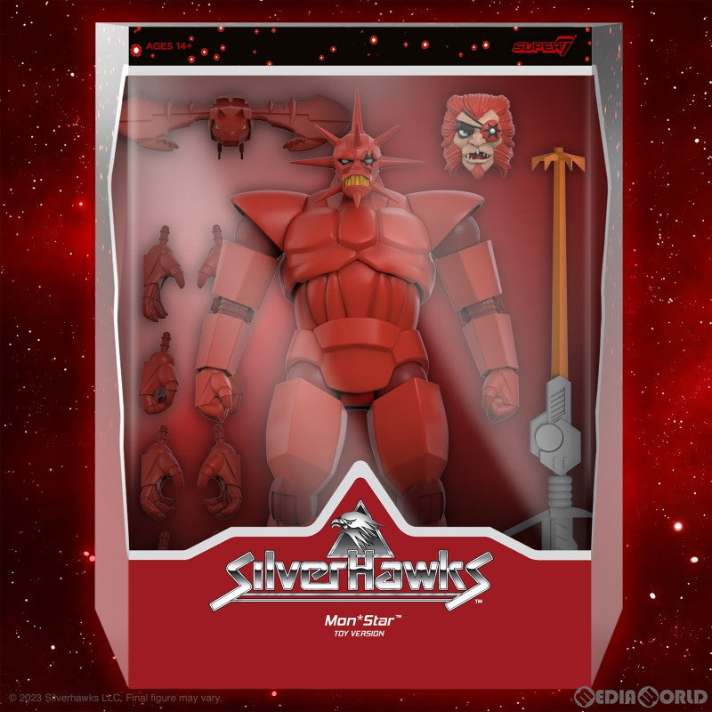 【新品即納】[FIG] モン・スター シルバーホークス アルティメイト 11インチ アクションフィギュア 1980's レトロトイ ver スーパー7(20240531)