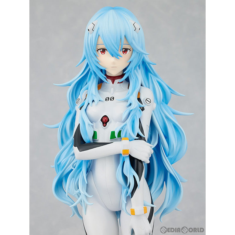 【中古即納】[FIG] POP UP PARADE(ポップアップパレード) 綾波レイ ロングヘアVer. XL size ヱヴァンゲリヲン新劇場版 完成品 フィギュア グッドスマイルカンパニー(20240125)