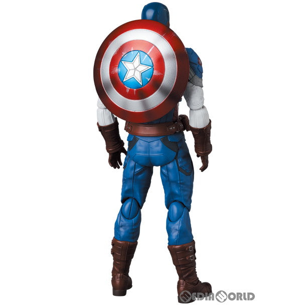 【中古即納】[FIG] マフェックス No.220 MAFEX CAPTAIN AMERICA(Classic Suit)(キャプテン・アメリカ クラシックスーツ) キャプテン・アメリカ/ウィンター・ソルジャー 完成品 可動フィギュア メディコム・トイ(20240831)