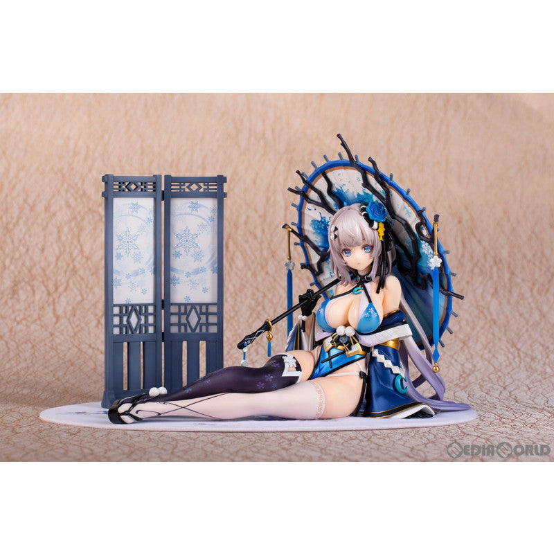 【新品即納】[FIG] (再販) 楽進(がくしん) 融花絮語Ver. 放置少女-百花繚乱の萌姫たち- 1/7 完成品 フィギュア C4 Connect(20231220)