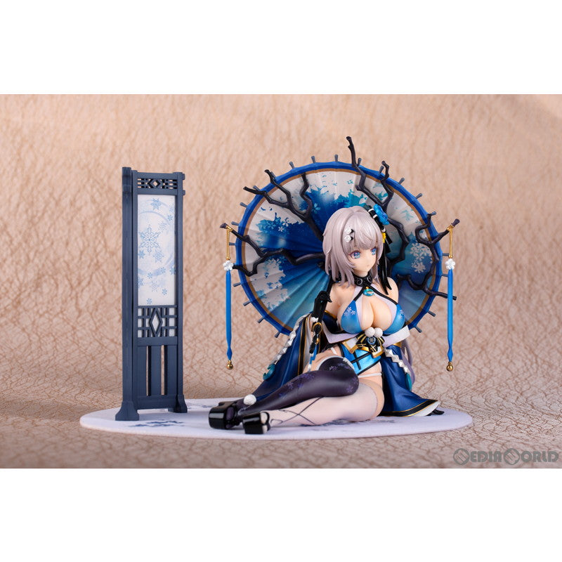 【新品即納】[FIG] (再販) 楽進(がくしん) 融花絮語Ver. 放置少女-百花繚乱の萌姫たち- 1/7 完成品 フィギュア C4 Connect(20231220)