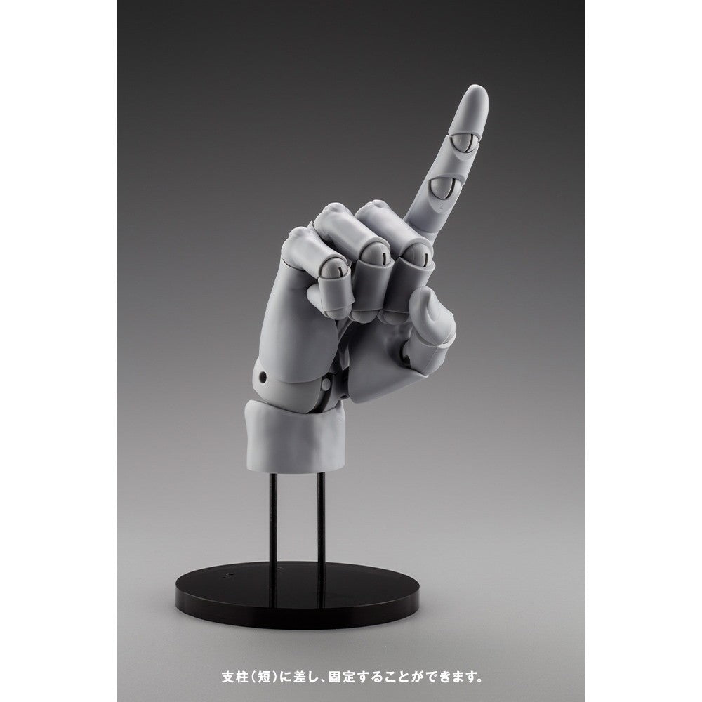 【新品】【お取り寄せ】[FIG] (再々販) ARTIST SUPPORT ITEM ハンドモデル/R -GRAY- 1/1 完成品 可動フィギュア(AT005) コトブキヤ(20260531)