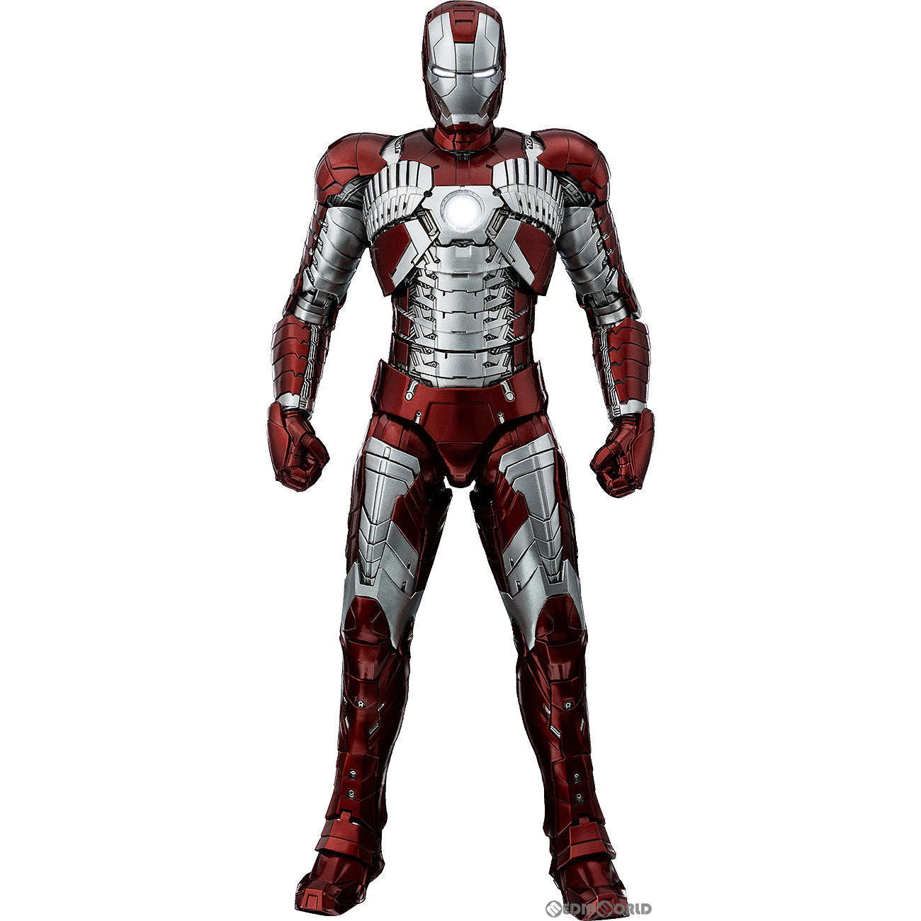 【新品即納】[FIG] DLX Iron Man Mark 5(DLX アイアンマン・マーク5) Marvel Studios: The Infinity Saga(マーベル・スタジオ: インフィニティ・サーガ) 1/12 完成品 可動フィギュア threezero(スリーゼロ) /グッドスマイルカンパニー(20240810)