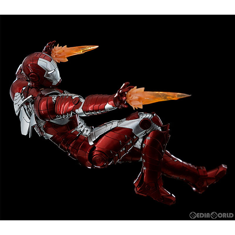 【中古即納】[FIG] DLX Iron Man Mark 5(DLX アイアンマン・マーク5) Marvel Studios: The Infinity Saga(マーベル・スタジオ: インフィニティ・サーガ) 1/12 完成品 可動フィギュア threezero(スリーゼロ)/グッドスマイルカンパニー(20240810)