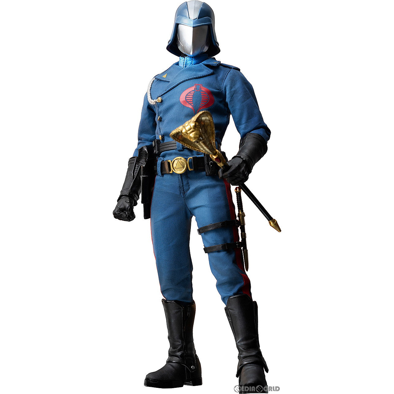 【新品即納】[FIG] フィグゼロ 1/6 Cobra Commander(フィグゼロ 1/6 コブラコマンダー) G.I. JOE(G.I.ジョー) 完成品 可動フィギュア threezero(スリーゼロ) /グッドスマイルカンパニー(20240607)