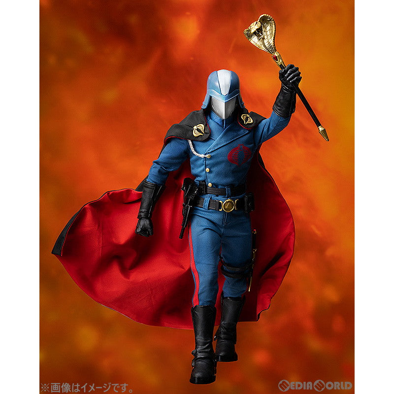 【新品即納】[FIG] フィグゼロ 1/6 Cobra Commander(フィグゼロ 1/6 コブラコマンダー) G.I. JOE(G.I.ジョー) 完成品 可動フィギュア threezero(スリーゼロ) /グッドスマイルカンパニー(20240607)
