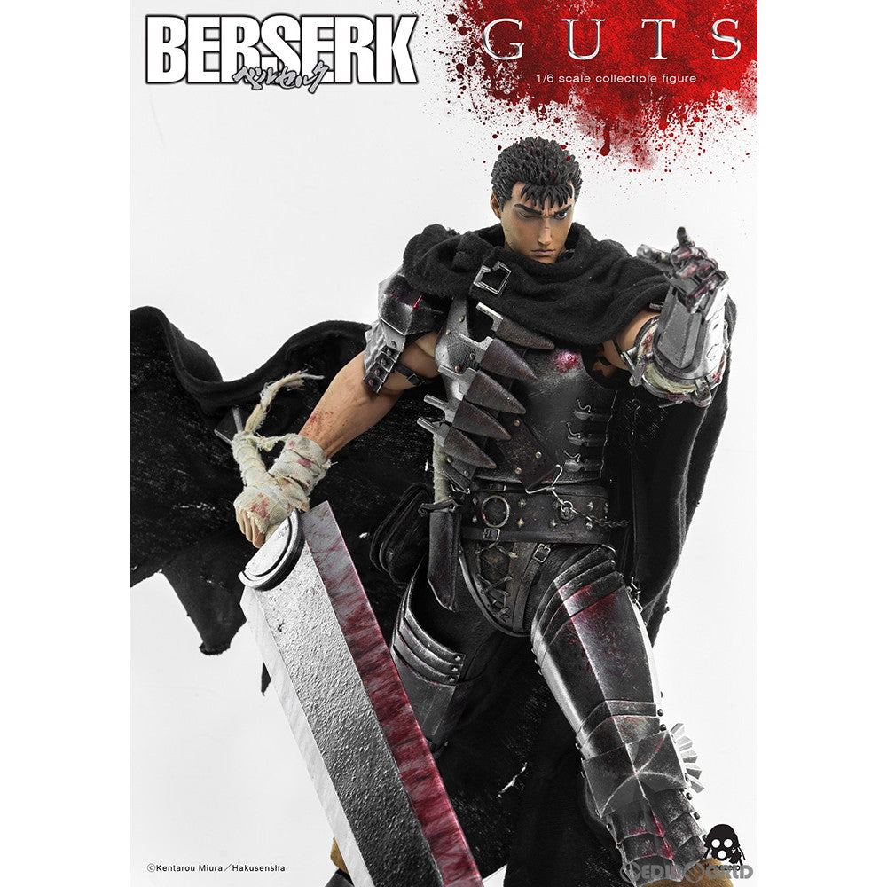 【新品即納】[FIG] (再々販) Guts(Black Swordsman) (ガッツ(黒い剣士)) ベルセルク 1/6 完成品 可動フィギュア threezero(スリーゼロ) /グッドスマイルカンパニー(20240209)
