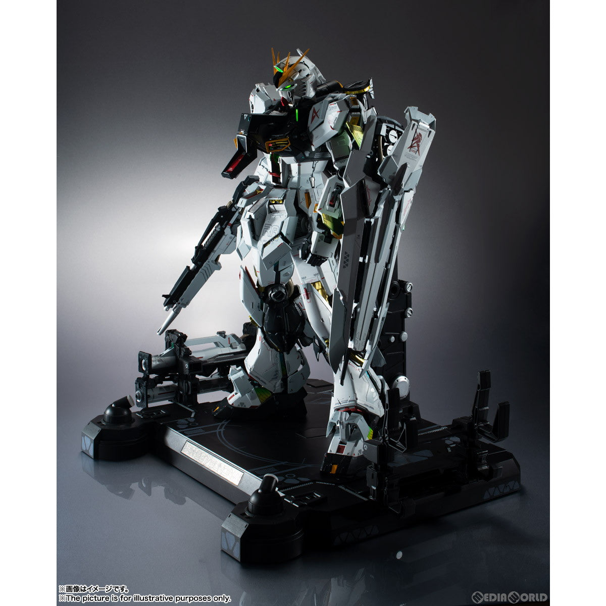 【新品即納】[FIG] (再販) METAL STRUCTURE 解体匠機 RX-93 νガンダム 機動戦士ガンダム 逆襲のシャア 完成品 可動フィギュア バンダイスピリッツ(20240126)