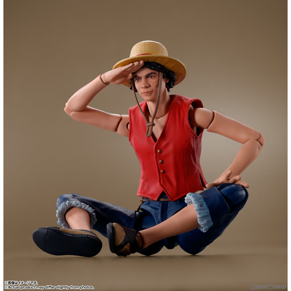 【新品即納】[FIG]S.H.Figuarts(フィギュアーツ) モンキー・D・ルフィ(A Netflix Series: ONE PIECE)(ワンピース) 完成品 可動フィギュア バンダイスピリッツ(20240120)