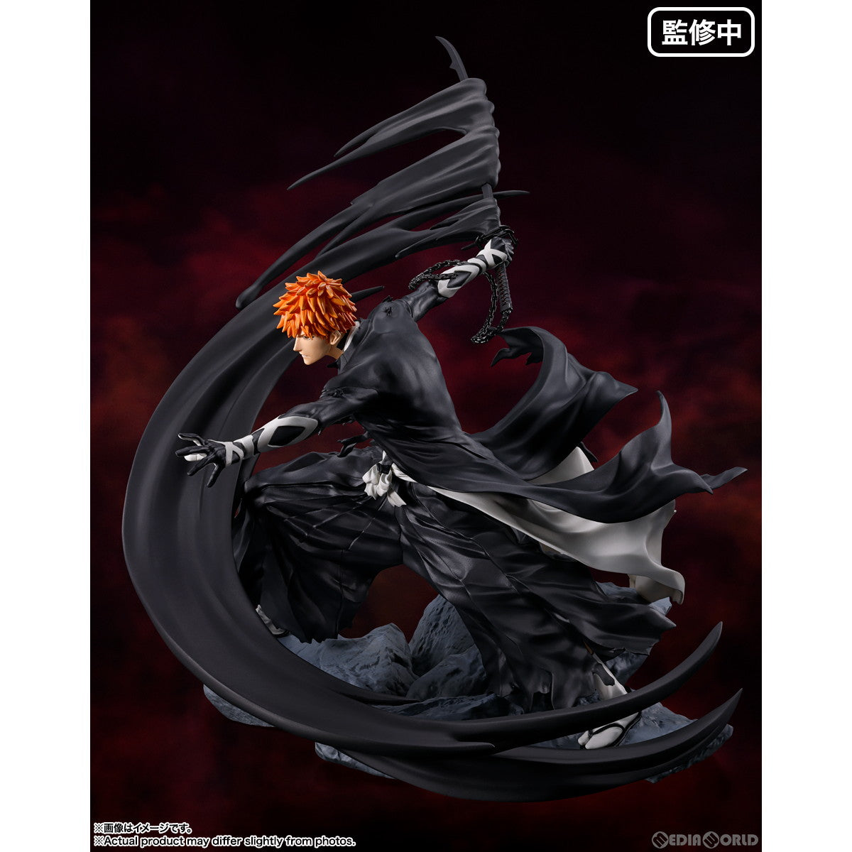 【新品即納】[FIG] フィギュアーツZERO 黒崎一護-千年血戦篇-(くろさきいちご) BLEACH(ブリーチ) 千年血戦篇 完成品 フィギュア バンダイスピリッツ(20240223)