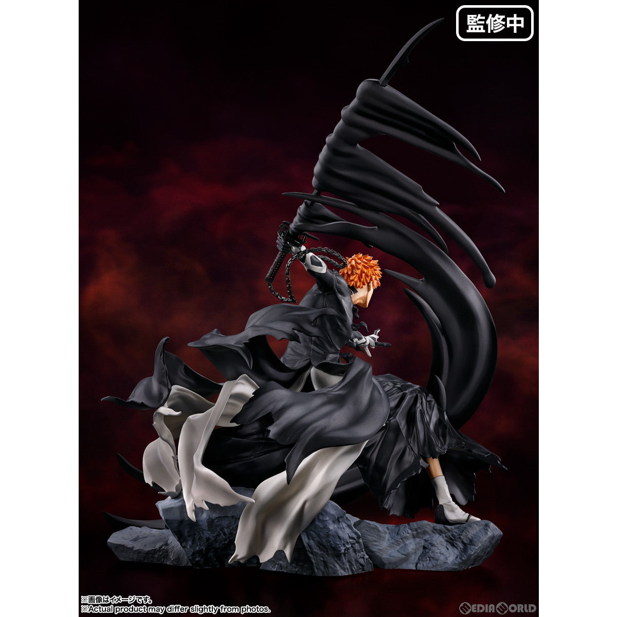 【新品即納】[FIG] フィギュアーツZERO 黒崎一護-千年血戦篇-(くろさきいちご) BLEACH(ブリーチ) 千年血戦篇 完成品 フィギュア バンダイスピリッツ(20240223)