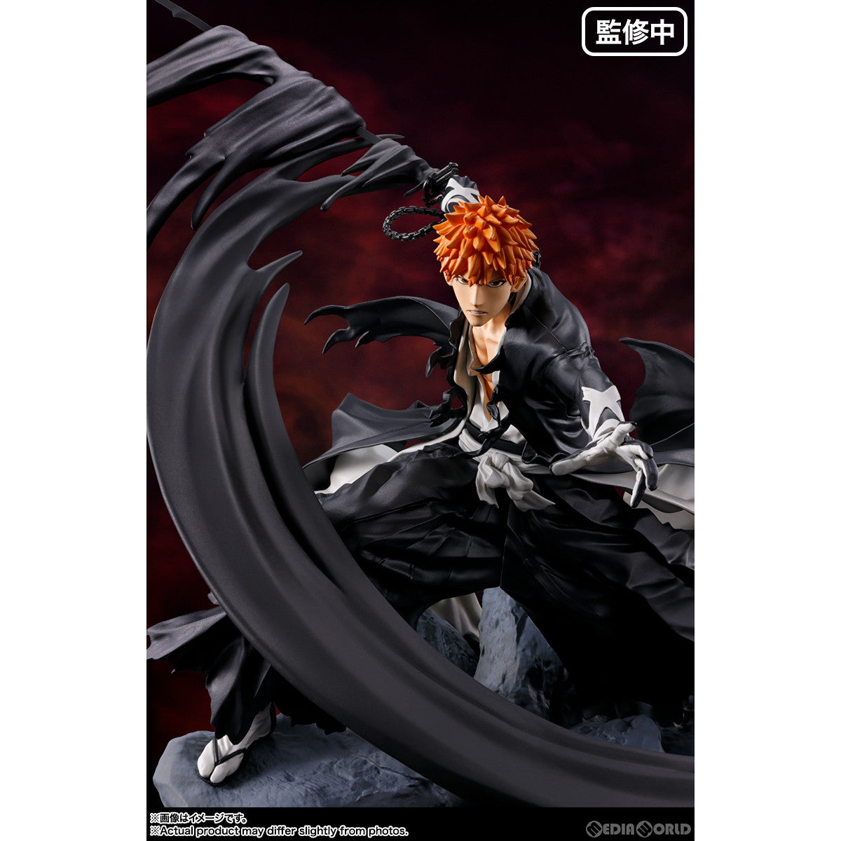 【新品即納】[FIG] フィギュアーツZERO 黒崎一護-千年血戦篇-(くろさきいちご) BLEACH(ブリーチ) 千年血戦篇 完成品 フィギュア バンダイスピリッツ(20240223)