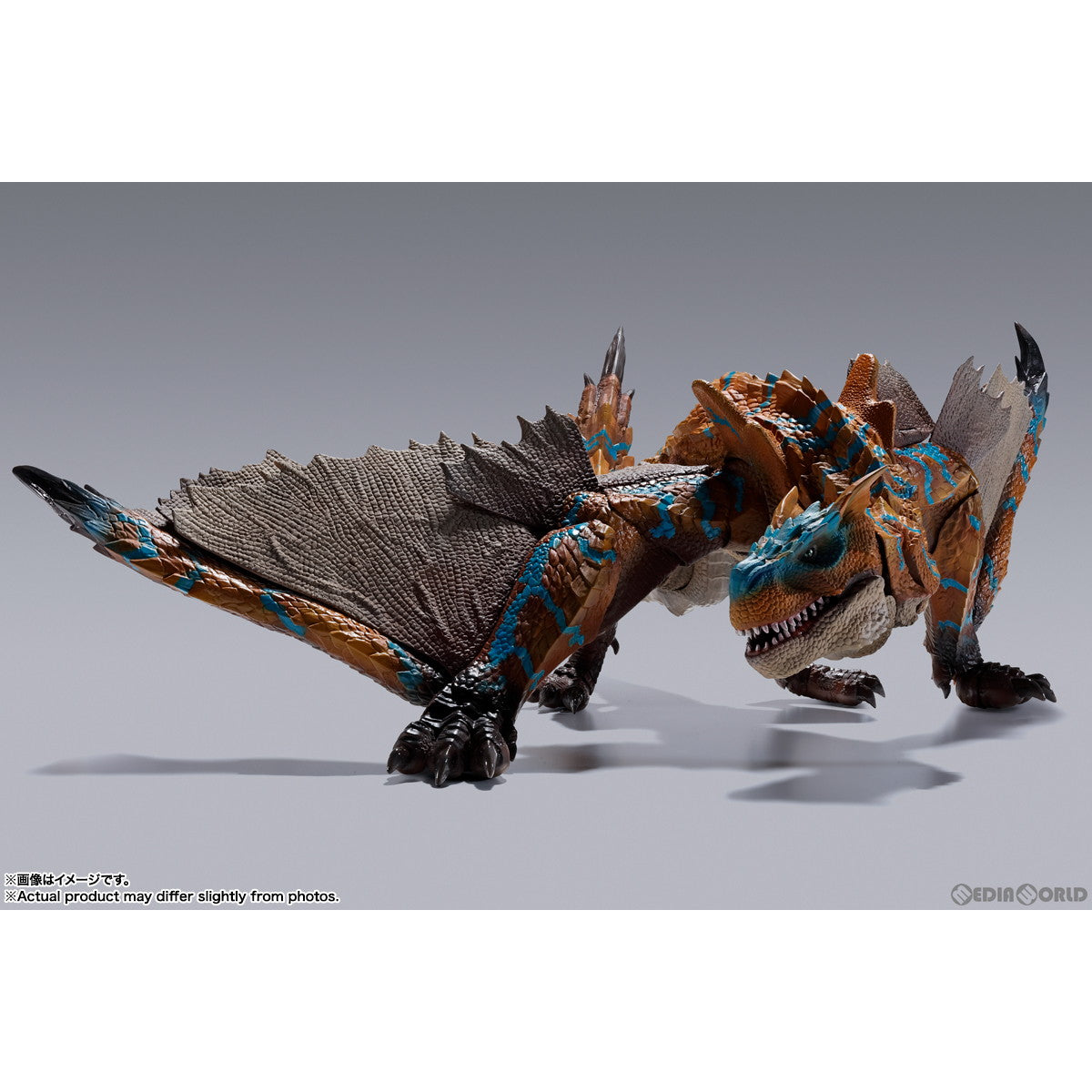 【新品即納】[FIG] S.H.MonsterArts(モンスターアーツ) ティガレックス モンスターハンターライズ 完成品 可動フィギュア バンダイスピリッツ(20240126)