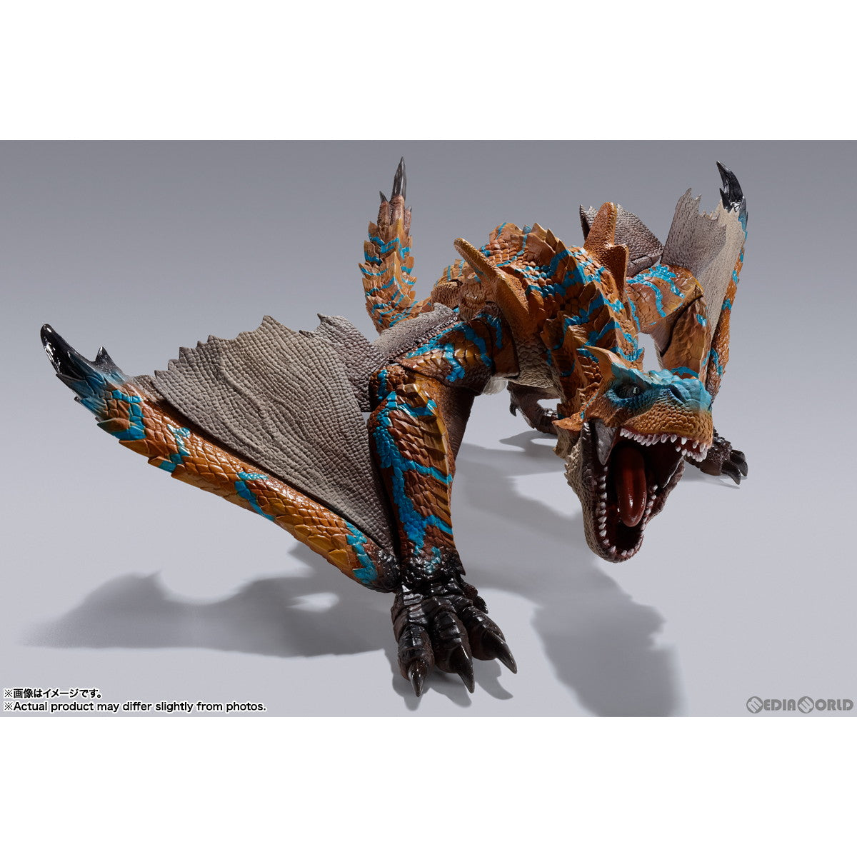 【新品即納】[FIG] S.H.MonsterArts(モンスターアーツ) ティガレックス モンスターハンターライズ 完成品 可動フィギュア バンダイスピリッツ(20240126)