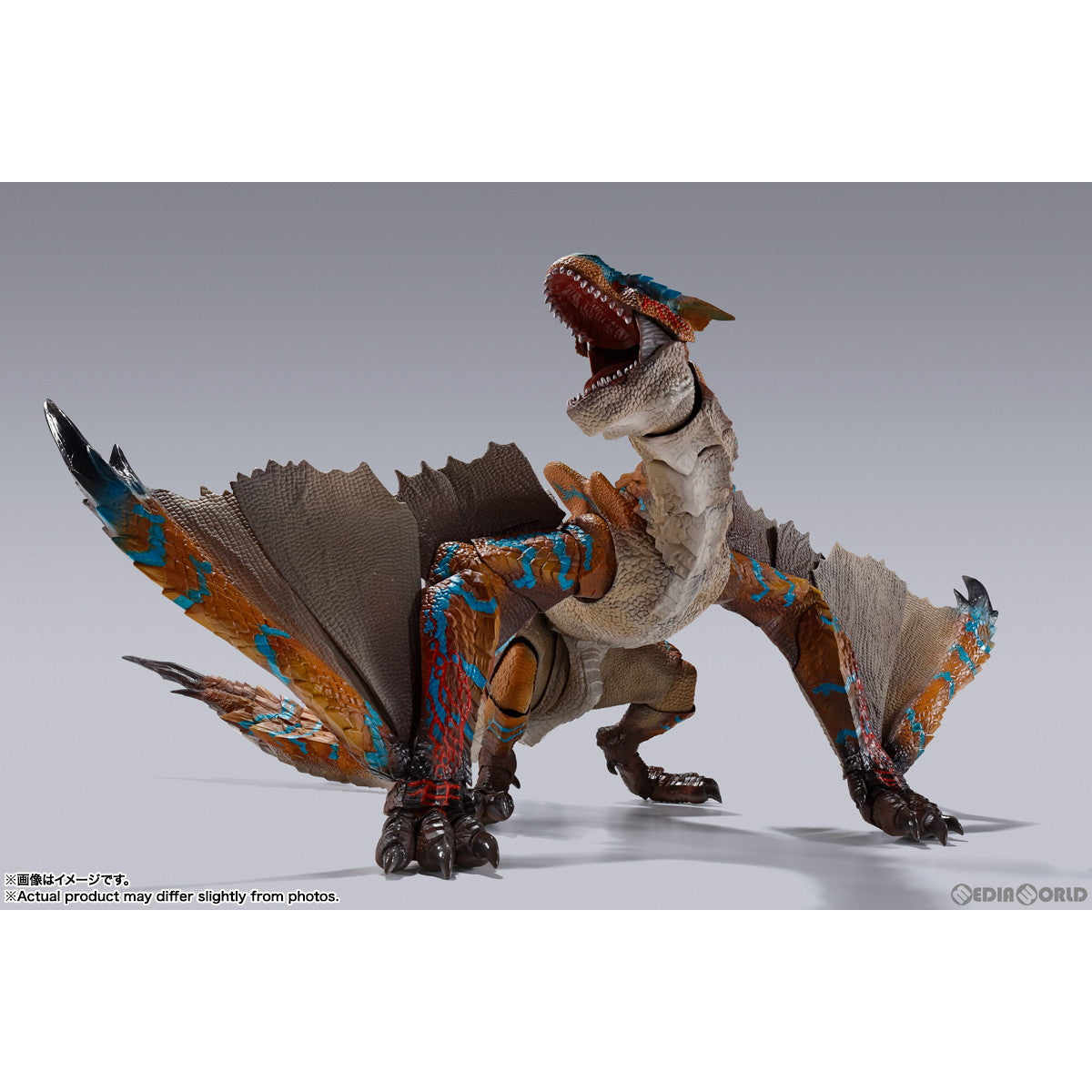 【新品即納】[FIG] S.H.MonsterArts(モンスターアーツ) ティガレックス モンスターハンターライズ 完成品 可動フィギュア バンダイスピリッツ(20240126)
