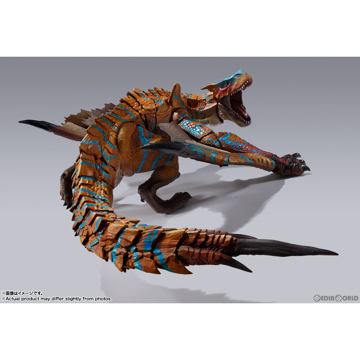 【新品即納】[FIG] S.H.MonsterArts(モンスターアーツ) ティガレックス モンスターハンターライズ 完成品 可動フィギュア バンダイスピリッツ(20240126)