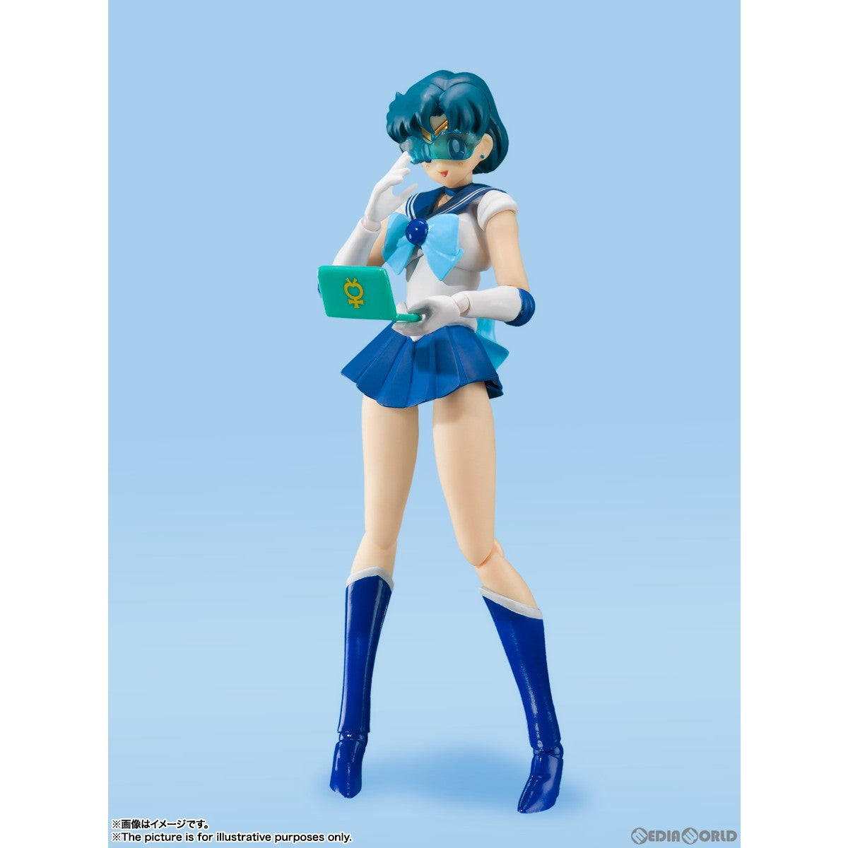 【新品】【お取り寄せ】[FIG] (再販) S.H.Figuarts(フィギュアーツ) セーラーマーキュリー-Animation Color Edition- 美少女戦士セーラームーンシリーズ 完成品 可動フィギュア バンダイスピリッツ(20231117)