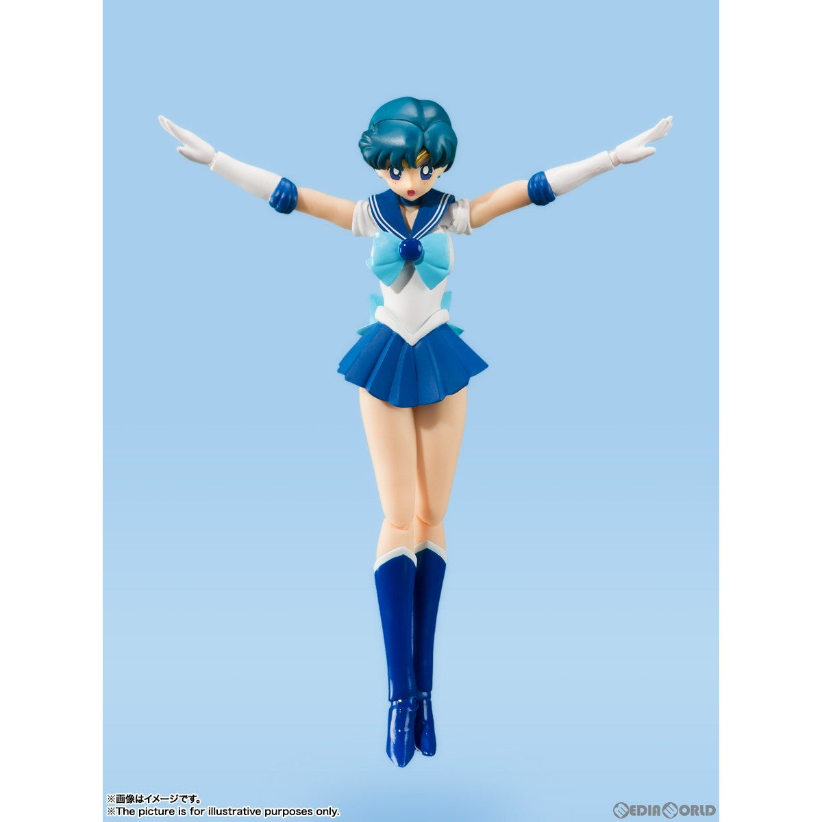 【新品】【お取り寄せ】[FIG] (再販) S.H.Figuarts(フィギュアーツ) セーラーマーキュリー-Animation Color Edition- 美少女戦士セーラームーンシリーズ 完成品 可動フィギュア バンダイスピリッツ(20231117)