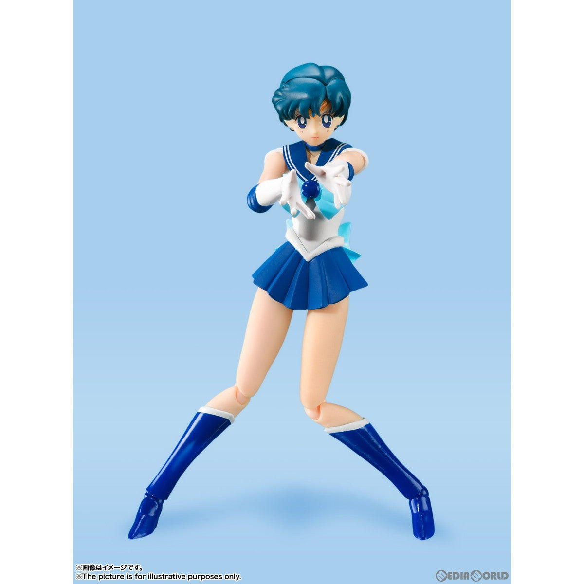 【新品】【お取り寄せ】[FIG] (再販) S.H.Figuarts(フィギュアーツ) セーラーマーキュリー-Animation Color Edition- 美少女戦士セーラームーンシリーズ 完成品 可動フィギュア バンダイスピリッツ(20231117)