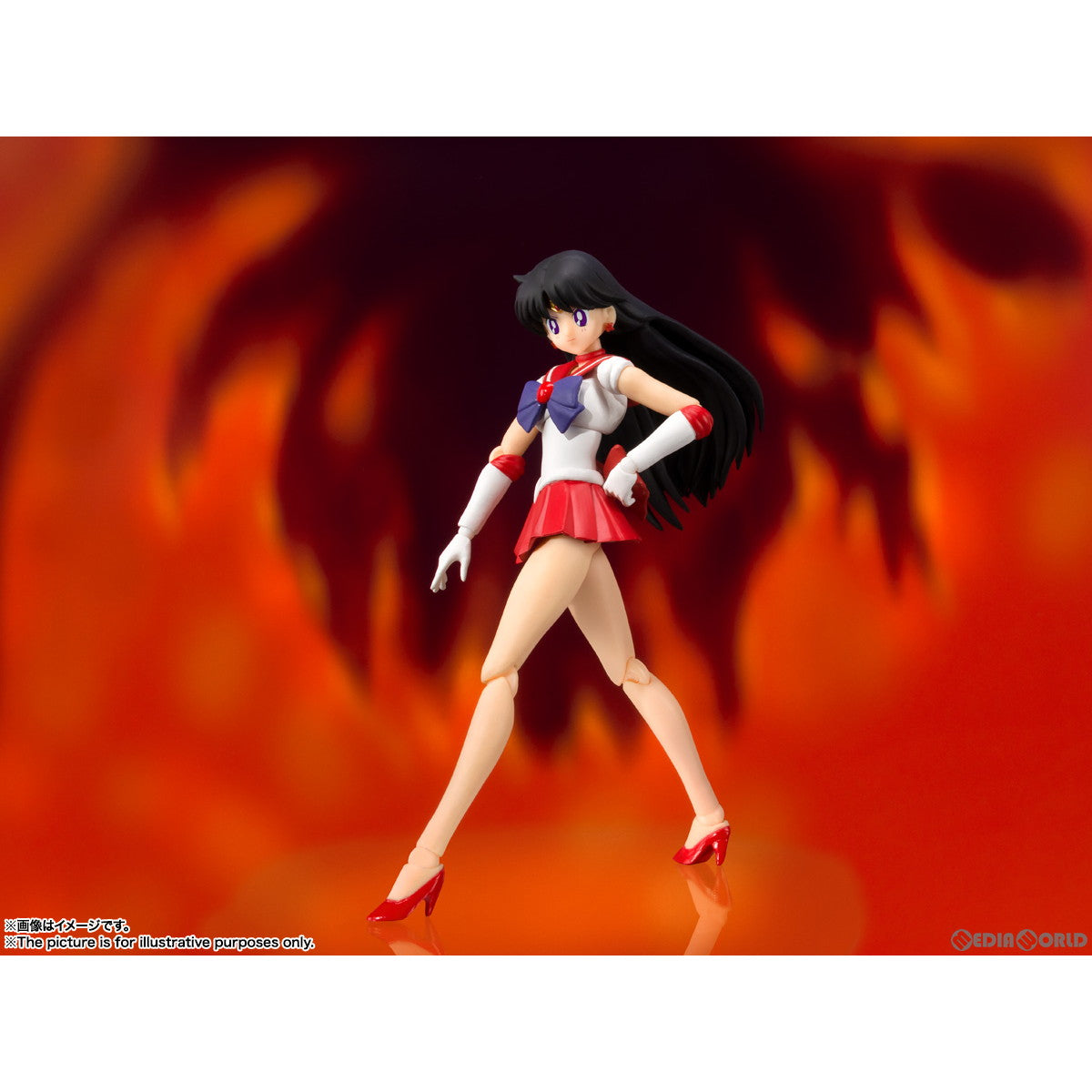 新品即納】[FIG](再販)S.H.Figuarts(フィギュアーツ) セーラーマーズ-Animation Color Edition- 美少女戦士 セーラームーンシリーズ 完成品 可動フィギュア バンダイスピリッツ