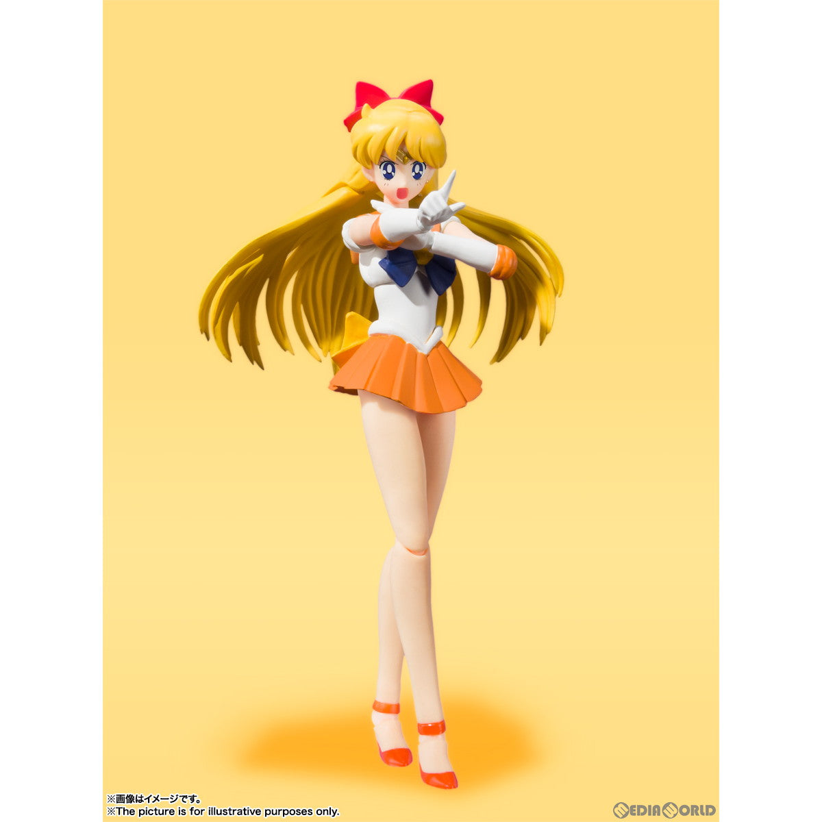 【新品即納】[FIG] (再販) S.H.Figuarts(フィギュアーツ) セーラーヴィーナス-Animation Color Edition- 美少女戦士セーラームーンシリーズ 完成品 可動フィギュア バンダイスピリッツ(20231117)