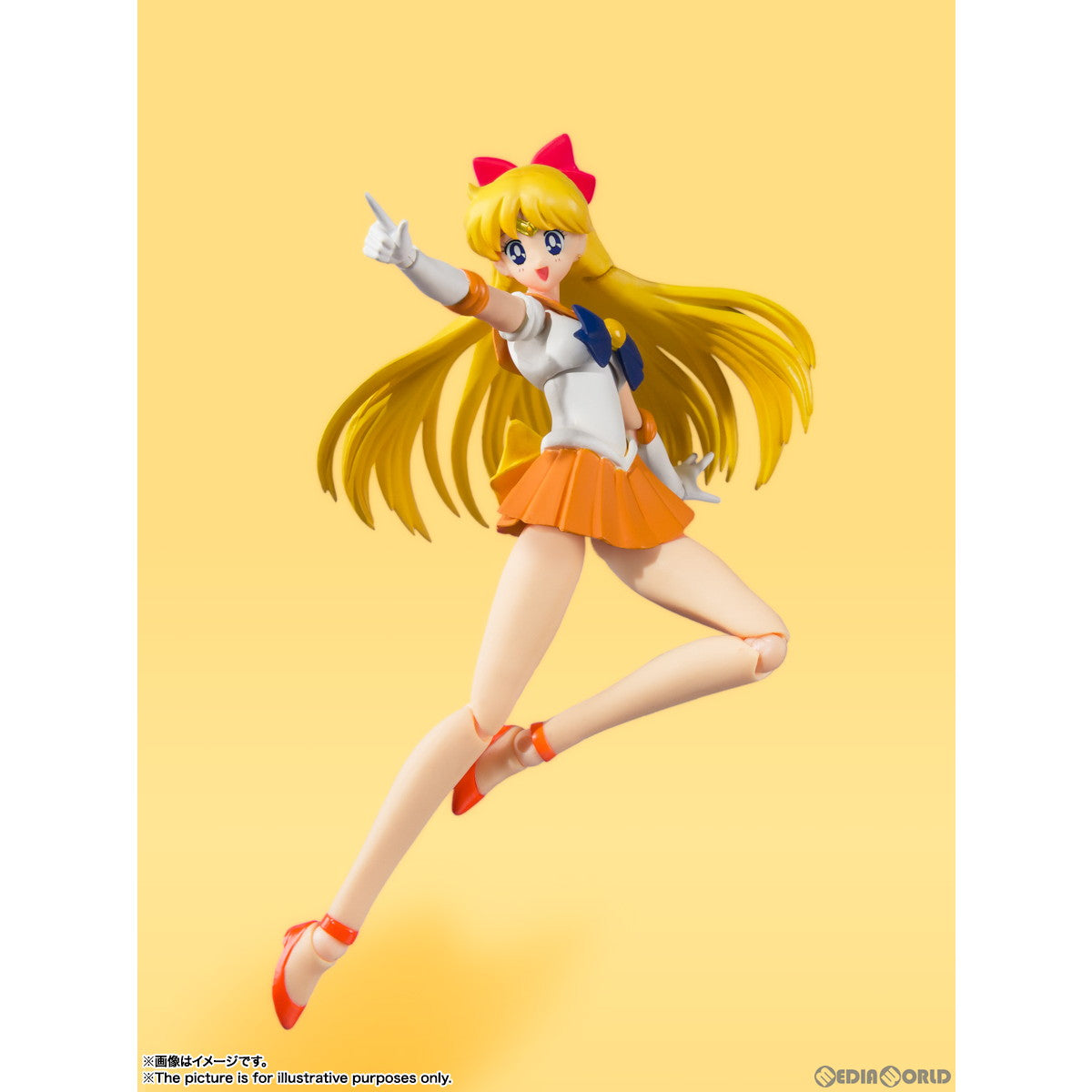 【新品即納】[FIG] (再販) S.H.Figuarts(フィギュアーツ) セーラーヴィーナス-Animation Color Edition- 美少女戦士セーラームーンシリーズ 完成品 可動フィギュア バンダイスピリッツ(20231117)