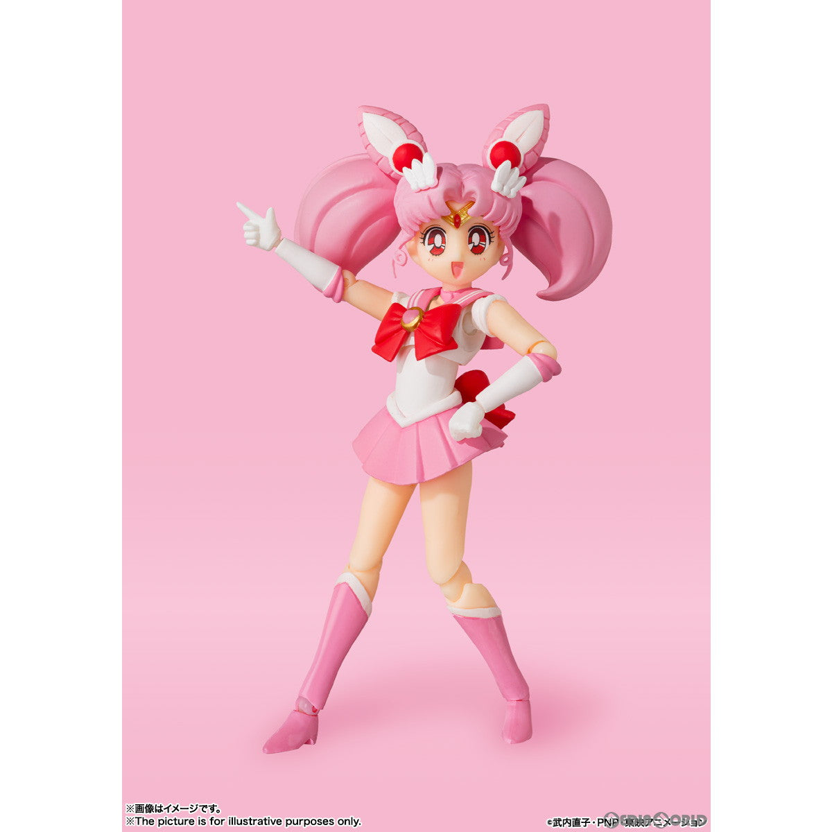 【新品即納】[FIG] (再販) S.H.Figuarts(フィギュアーツ) セーラーちびムーン-Animation Color Edition- 美少女戦士セーラームーンS 完成品 可動フィギュア バンダイスピリッツ(20231117)