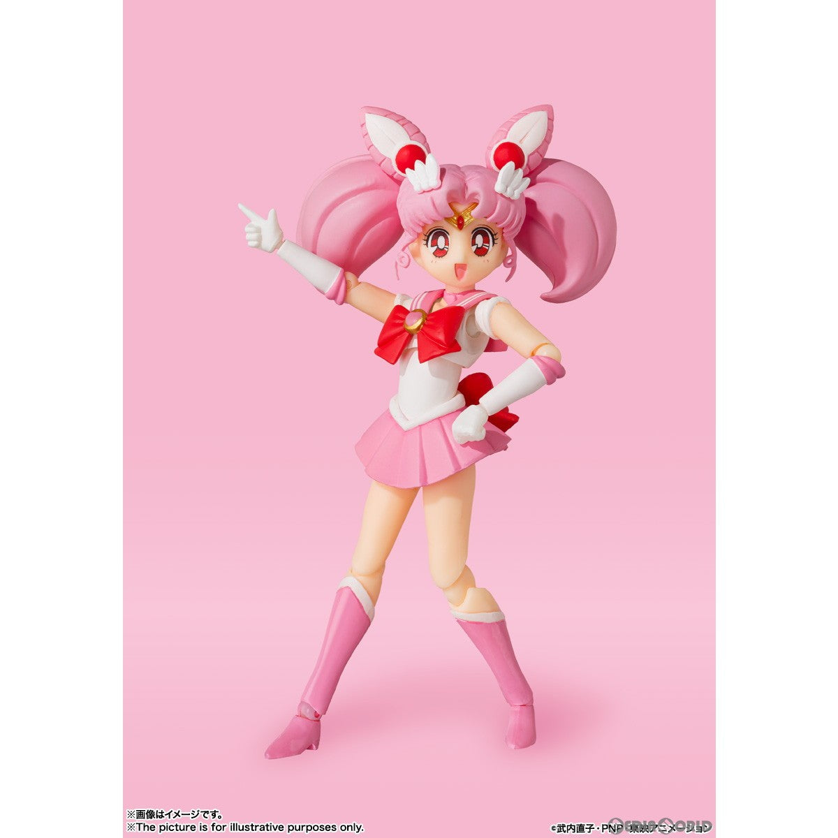 【新品】【お取り寄せ】[FIG] (再販) S.H.Figuarts(フィギュアーツ) セーラーちびムーン-Animation Color Edition- 美少女戦士セーラームーンS 完成品 可動フィギュア バンダイスピリッツ(20231117)
