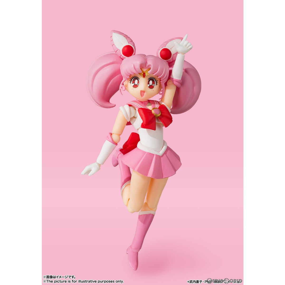 【新品】【お取り寄せ】[FIG] (再販) S.H.Figuarts(フィギュアーツ) セーラーちびムーン-Animation Color Edition- 美少女戦士セーラームーンS 完成品 可動フィギュア バンダイスピリッツ(20231117)