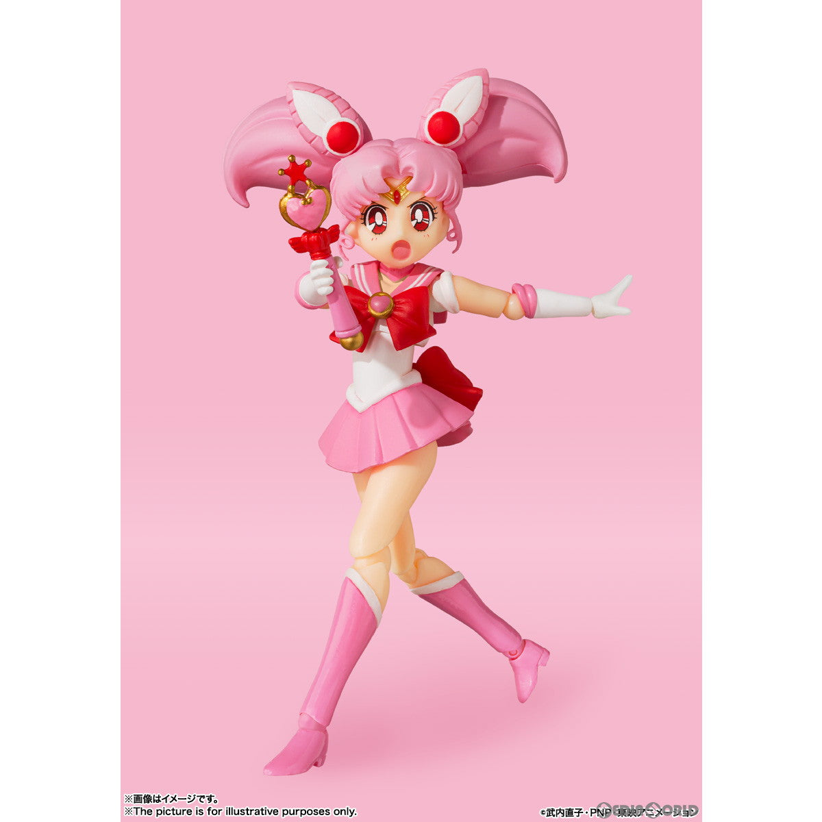 【新品即納】[FIG] (再販) S.H.Figuarts(フィギュアーツ) セーラーちびムーン-Animation Color Edition- 美少女戦士セーラームーンS 完成品 可動フィギュア バンダイスピリッツ(20231117)