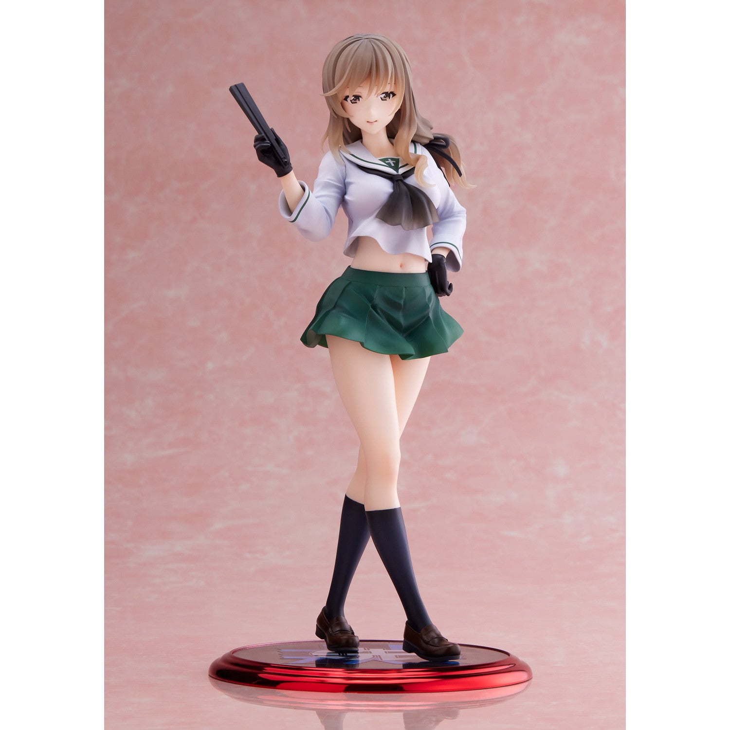 【新品即納】[FIG] (再販) ドリームテック 島田千代[大洗女子](しまだちよ おおあらいじょし) ガールズ&パンツァー 戦車道大作戦! 完成品 フィギュア(DT-193) ウェーブ(WAVE)(20241130)