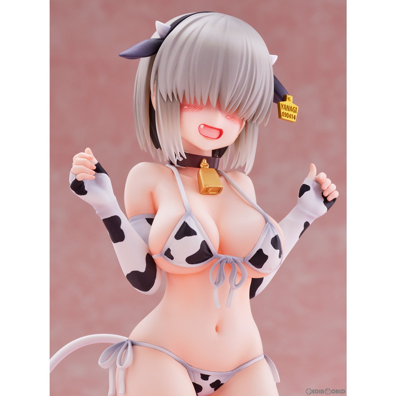 【新品即納】[FIG] ドリームテック 宇崎柳【牛柄ビキニ】(うざきやなぎ) 宇崎ちゃんは遊びたい!ω 完成品 フィギュア(DT-195) ウェーブ(WAVE) (20240524)