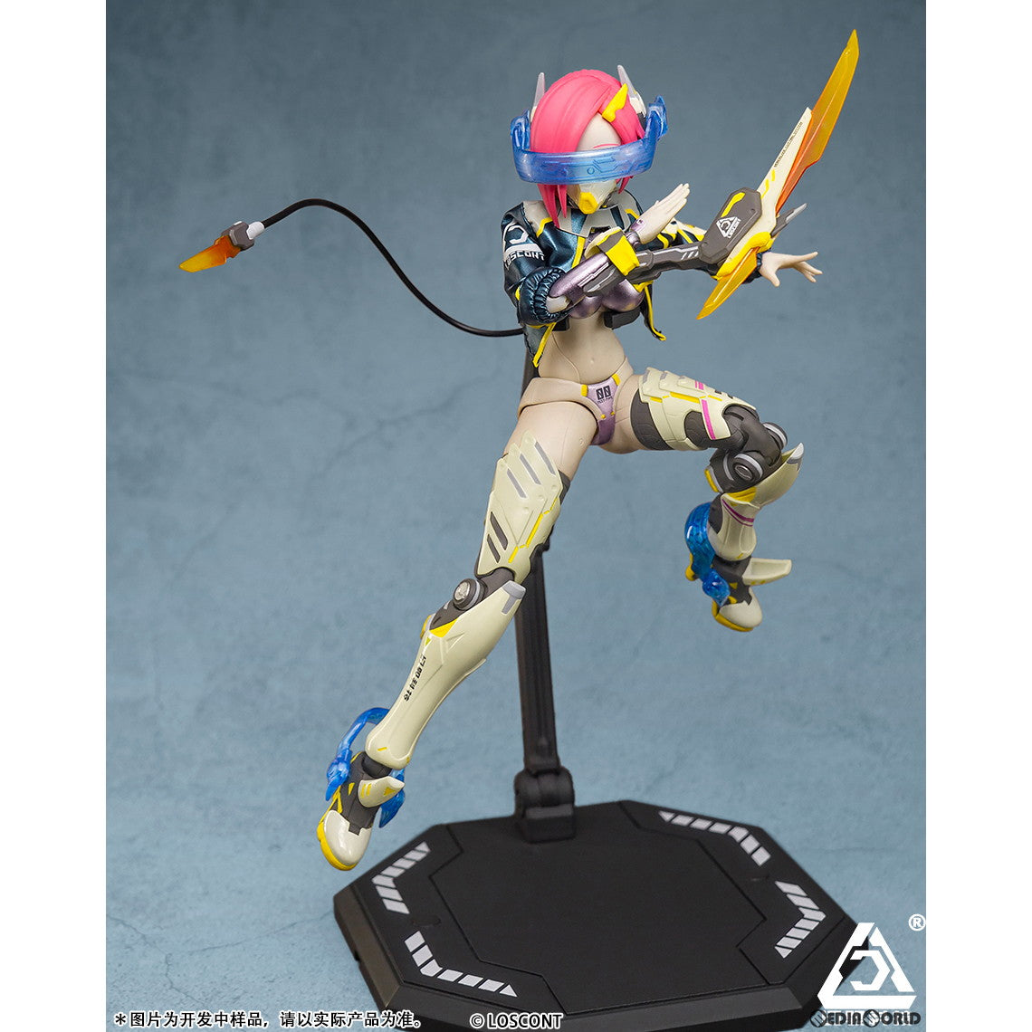 【新品即納】[FIG] 装戦天使(アームド・バトル・エンジェルズ) シリーズ ABA-001 幻刃・紫蘭(ブレード・ヴァイオレット) 1/12 完成品 可動フィギュア LOSCONT(ロスコント) (20240930)