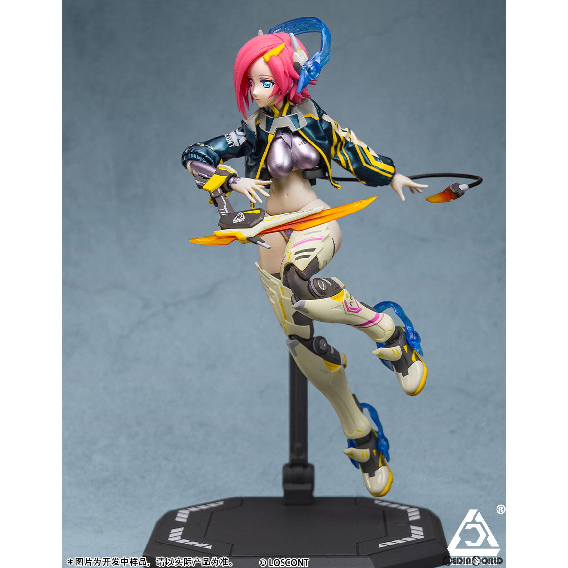 【新品即納】[FIG] 装戦天使(アームド・バトル・エンジェルズ) シリーズ ABA-001 幻刃・紫蘭(ブレード・ヴァイオレット) 1/12 完成品 可動フィギュア LOSCONT(ロスコント) (20240930)